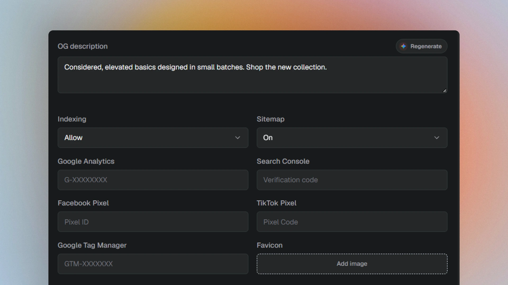 মার্কেটিং & ট্র্যাকিং in the SoftuneBD dashboard