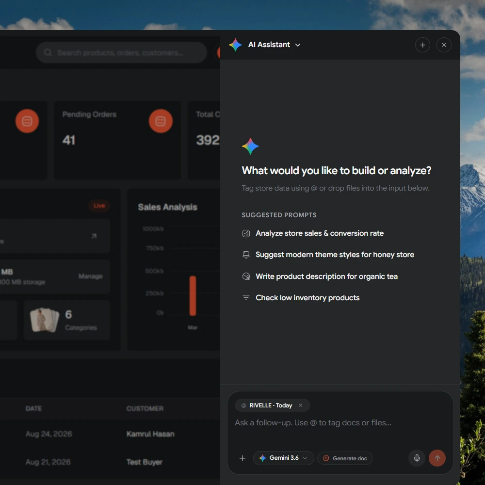 AI চ্যাটবট in the SoftuneBD dashboard